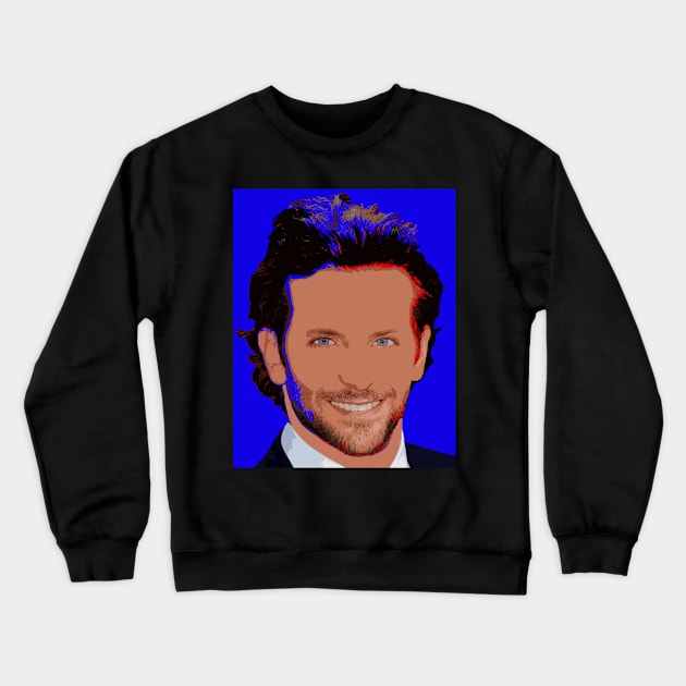 bradley cooper Crewneck Sweatshirt by oryan80